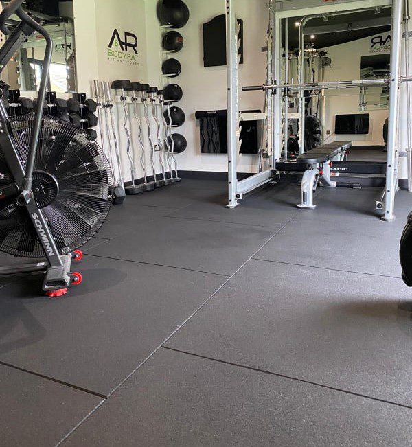 Rubber Gym Tiles - Per M2